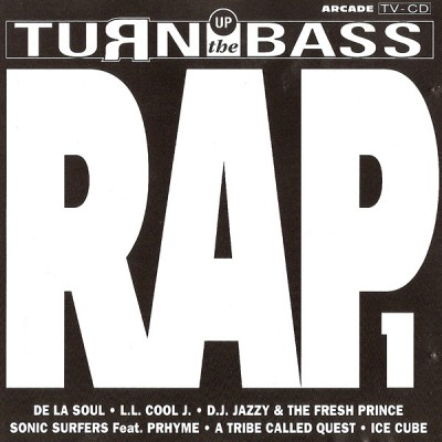 Turn Up The Bass Rap vol. 1 front