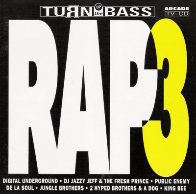 VA - Turn Up The Bass Rap, Vol. 3 front