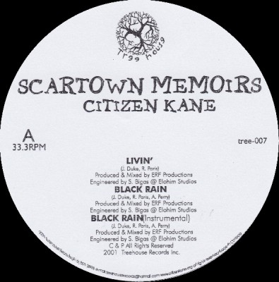 Citizen Kane & Sic Sense – Scartown Memoirs EP (Vinyl) (2001) (FLAC + 320 kbps)