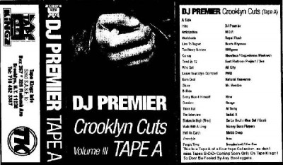 DJ Premier – Crooklyn Cuts Volume III: Tape A (Cassette) (1996) (FLAC + 320 kbps)