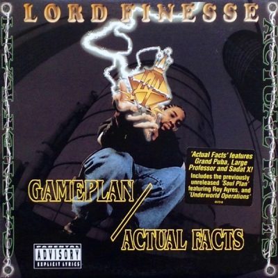Lord Finesse – Gameplan / Actual Facts (VLS) (1996) (320 kbps)