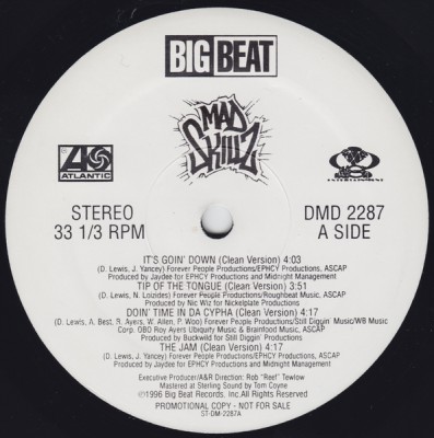 Mad Skillz – It's Goin' Down (Promo VLS) (1996) (FLAC + 320 kbps)
