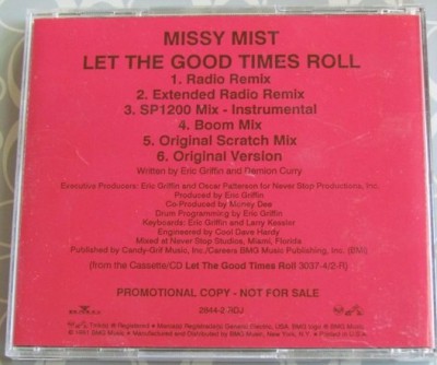Missy Mist – Let The Good Times Roll (Promo CDS) (1991) (320 kbps)