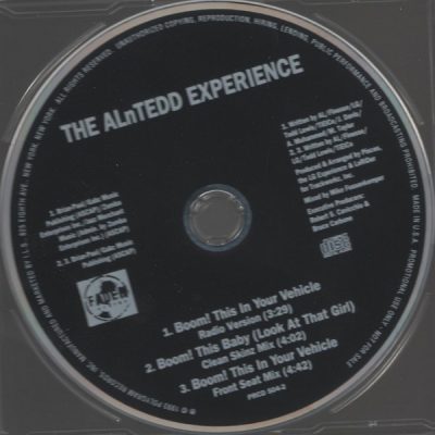 The ALnTedd Experience – Boom! This In Your Vehicle (Promo CDS) (1993) (320 kbps)