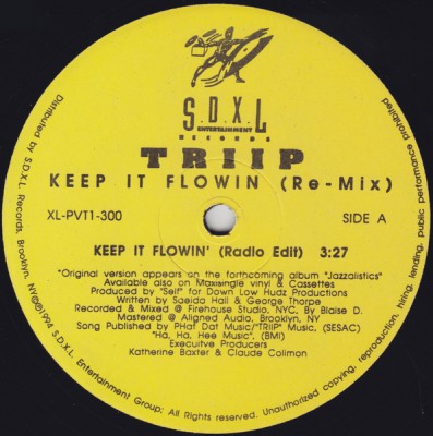 Triip – Keep It Flowin’ (Re-Mix) (VLS) (1994) (FLAC + 320 kbps)