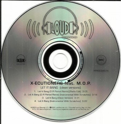 X-Ecutioners – Let It Bang (Promo CDM) (2001) (320 kbps)