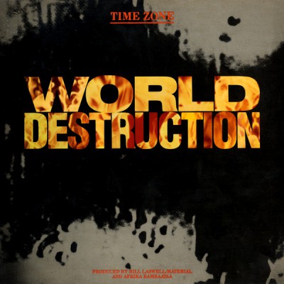 Time Zone Featuring John Lydon & Afrika Bambaataa – World Destruction (VLS) (1984-1992) (FLAC + 320 kbps)