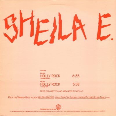 Sheila E. – Holly Rock (1985-1986) (VLS) (FLAC + 320 kbps)