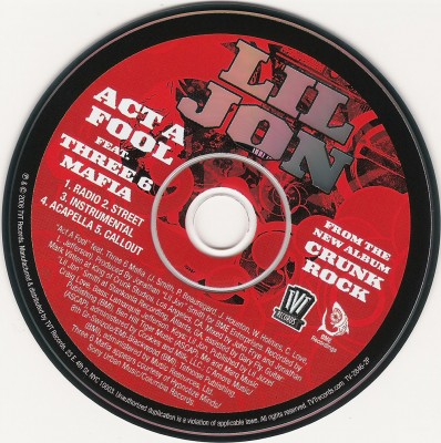 Lil' Jon & – Act A Fool (Promo CDS) (2006) (FLAC + 320 kbps)