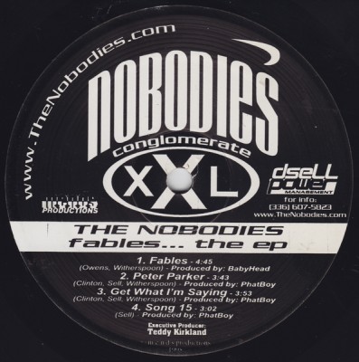 The Nobodies – Fables… The EP (Vinyl) (1998) (FLAC + 320 kbps)