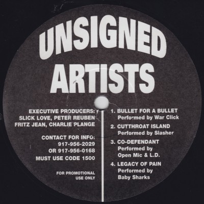 VA – Unsigned Artists EP (Vinyl) (1997) (FLAC + 320 kbps)