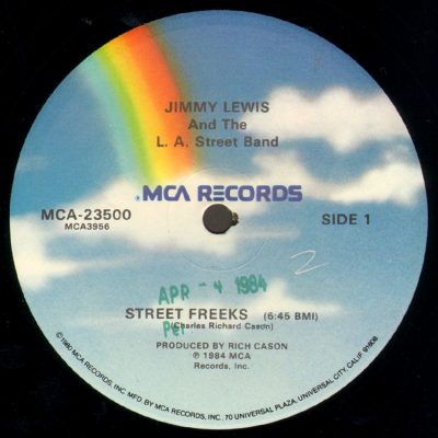 Jimmy Lewis and The L.A. Street Band – Street Freeks (1984) (VLS) (FLAC + 320 kbps)
