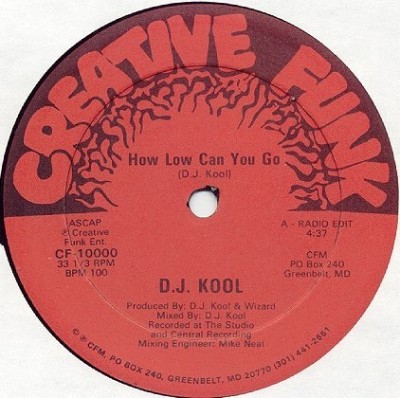DJ Kool – How Low Can You Go (VLS) (1988) (FLAC + 320 kbps)