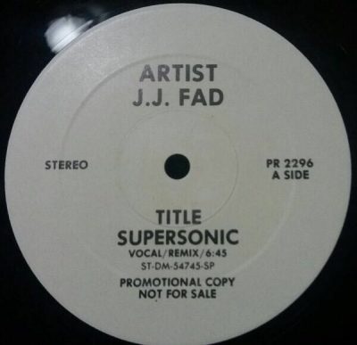 J.J. Fad – Supersonic (Promo VLS) (1988) (FLAC + 320 kbps)