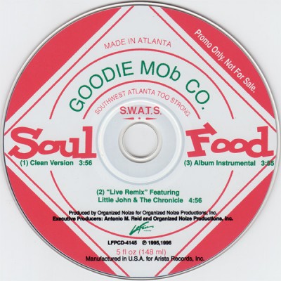 Goodie Mob – Soul Food (Promo CDS) (1996) (320 kbps)
