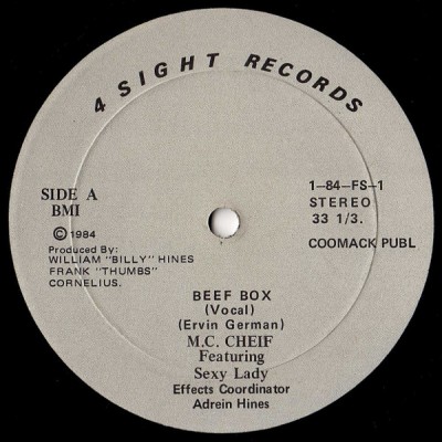 M.C. Cheif – Beef Box (VLS) (1984) (FLAC + 320 kbps)
