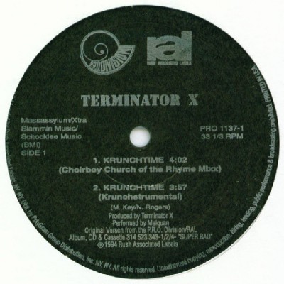 Terminator X – Krunchtime (VLS) (1994) (FLAC + 320 kbps)