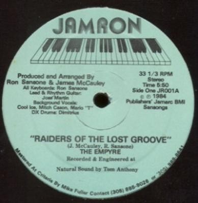 The Empyre – Raiders Of The Lost Groove (VLS) (1984) (FLAC + 320 kbps)