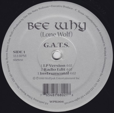Bee Why – G.A.T.S. (VLS) (1998) (FLAC + 320 kbps)