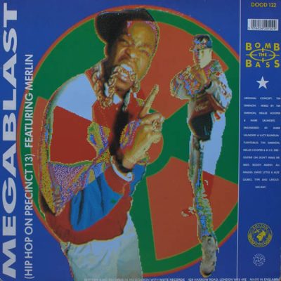 Bomb The Bass – Megablast (Hip Hop On Precinct 13) / Don't Make Me Wait (1988) (VLS) (FLAC + 320 kbps)