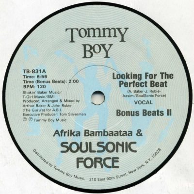 Afrika Bambaataa & Soulsonic Force – Looking For The Perfect Beat (VLS) (1983) (FLAC + 320 kbps)