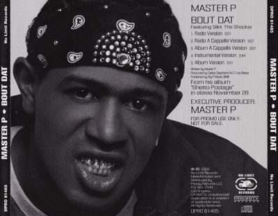 Master P – Bout Dat (Promo CDS) (2000) (FLAC + 320 kbps)