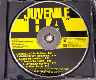 Juvenile – Ha (Promo CDS) (1999) (FLAC + 320 kbps)