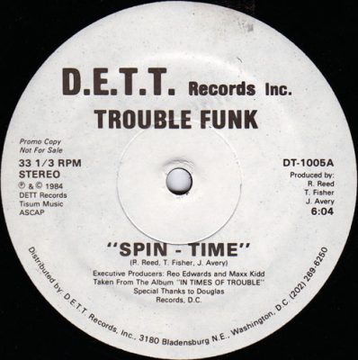 Trouble Funk – Spin – Time (1984) (VLS) (320 kbps)
