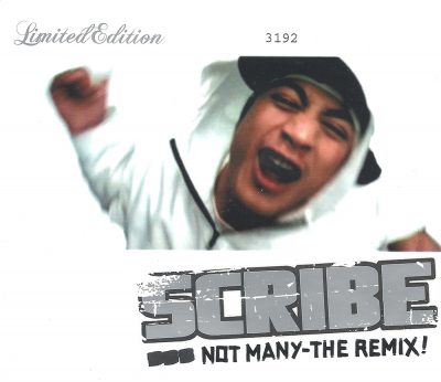 Scribe – Not Many: The Remix! (CDS) (2003) (FLAC + 320 kbps)