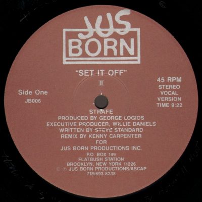 Strafe – Set It Off (1984-1986) (VLS) (320 kbps)