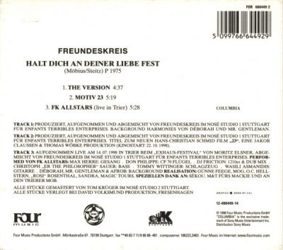 Freundeskreis – Halt Dich An Deiner Liebe Fest (CDS) (1998) (FLAC + 320 kbps)