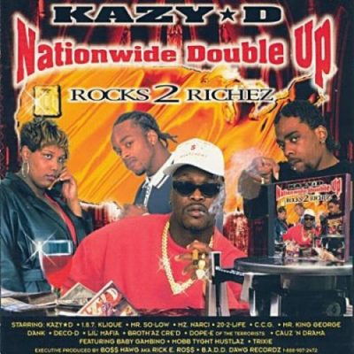 Kazy D – Nationwide Double Up (CD) (1998) (FLAC + 320 kbps)