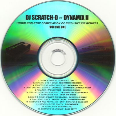 DJ Scratch-D Of Dynamix II – Volume One (2007) (CDr) (FLAC + 320 kbps)