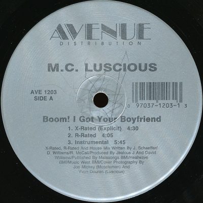 M.C. Luscious – Boom! I Got Your Boyfriend (1989) (VLS) (FLAC + 320 kbps)