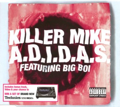 Killer Mike – A.D.I.D.A.S. (CDS) (2003) (FLAC + 320 kbps)