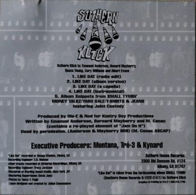 Suthern Klick – Like Dat (CDS) (1999) (FLAC + 320 kbps)