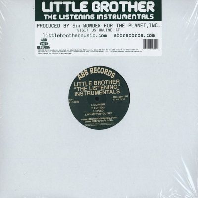 Little Brother – The Listening Instrumentals (Vinyl) (2004) (FLAC + 320 kbps)