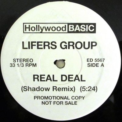 Lifers Group / DJ Shadow – Real Deal (Shadow Remix) / Lesson 4 (1991) (VLS) (FLAC + 320 kbps)
