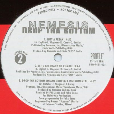Nemesis – Drop Tha Bottom (VLS) (1995) (FLAC + 320 kbps)