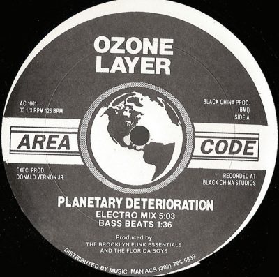 Ozone Layer – Planetary Deterioration (1989) (VLS) (FLAC + 320 kbps)