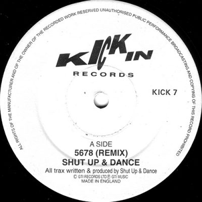 Shut Up And Dance – 5678 (Remix 1991) (1989-1991) (VLS) (FLAC + 320 kbps)