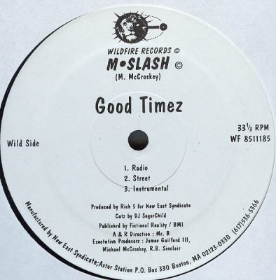 M-Slash – Good Timez / Feel It! (VLS) (1996) (FLAC + 320 kbps)