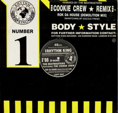 The Beatmasters & Cookie Crew – Rok Da House (Remix) (1988) (VLS) (FLAC + 320 kbps)
