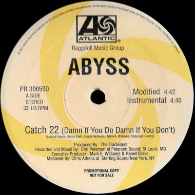 Abyss – Catch 22 (Damn If You Do Damn If You Don’t) (VLS) (2001) (FLAC + 320 kbps)