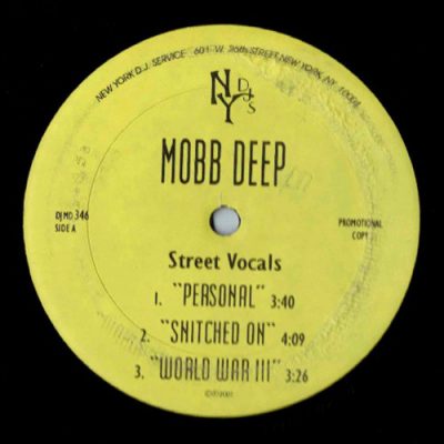 Mobb Deep – Personal / Snitched On (VLS) (2001) (FLAC + 320 kbps)