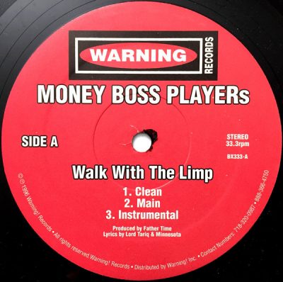Money Boss Players – Walk With The Limp EP (Vinyl) (1996) (FLAC + 320 kbps)