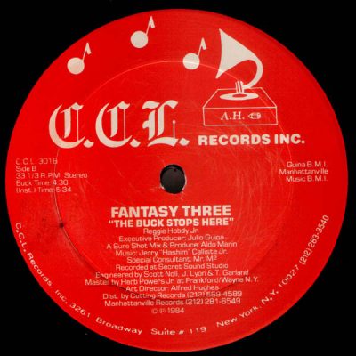 Fantasy Three – Summer / The Buck Stops Here (1984) (VLS) (FLAC + 320 kbps)