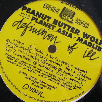 Peanut Butter Wolf – Definition Of Ill (VLS) (1999) (FLAC + 320 kbps)