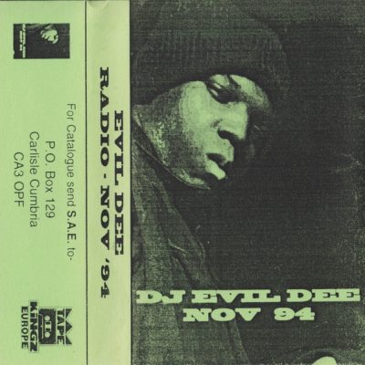 Dj Evil Dee – Radio Nov ’94 (Cassette) (1994) (FLAC + 320 kbps)