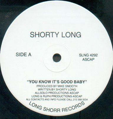 Shorty Long ‎- You Know It’s Good Baby / Let’s Get At It (VLS) (1996) (FLAC + 320 kbps)